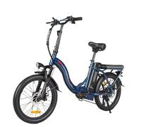 CY20 E-Bike Motore Brushless 36V12AH Batteria Al Litio Rimovibile Bici Elettrica 20 Pollici Pneumatico Pendolarismo Bicicletta Elettrica sky blue