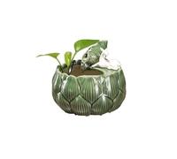 CYairong-22 Fontana da Tavolo Fontana da Tavolo in Stile Cinese con Pompa sommergibile for casa, Ufficio, Camera Letto Cascata da Interno(Green)
