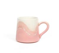 CYairong-22 Tazza da caffè Tazza artigianale Kiln Transformation, set di 1 tazza da caffè rosa ambra, capacità 11,5 once, for coppie e ragazze da regalare Tazze