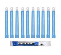 Cyalume Bastoncini Luminosi Blu SnapLight Glow Sticks 15 cm - 6 Inch Light Stick ultra-luminoso con una durata da 8 Ore (Scatola da 10 pezzi)