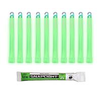 Cyalume Bastoncini Luminosi Verde SnapLight Glow Sticks 15 cm - 6 Inch Light Stick ultra-luminoso con una durata da 12 Ore (Scatola da 10 pezzi)