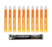 Cyalume ChemLight - Bastoncini di luce chimica di grado militare, lunghezza 15,2 cm, durata 12 ore (confezione da 30)