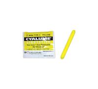 Cyalume Chemlight Military grade mini Light stick, 5,1 cm lunghezza, 4 ore di durata, giallo (confezione da 50), Yellow, 50
