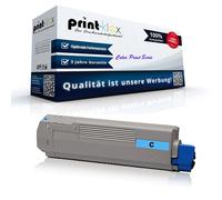 Cyan Premium Cartuccia Di Toner Per OKI 46507507 C-612DN C-612N CY