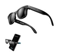 Cyanvue Ai Smart Glasses 2025 - Occhiali con fotocamera da 8 MP con funzioni musica e chiamate, occhiali intelligenti Ai con fotocamera, traduzione in 144 lingue, occhiali da sole intelligenti