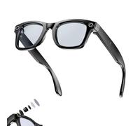 Cyanvue Ai Smart Glasses, 8mp Camera Glasses with Music & Call Features, Ai Smart Glass with Camera and Bluetooth, Anti-Blue Light Glass Everyday Wear (Anti-blue light glasses)