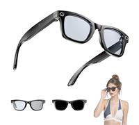 Cyanvue Ai Smart Glasses, 8mp Camera Glasses with Music & Call Features, AI Translator 144 Languages & Accents, Bluetooth, Clear Sound with Smart Touch Control, for Men Women (White)