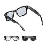 Cyanvue Ai Smart Glasses, 8mp Camera Glasses with Music & Call Features, Waterproof Ai Bluetooth Smart Glasses with Camera,UV Protection,Anti-Blue Light Glasses Everyday Wear (White)