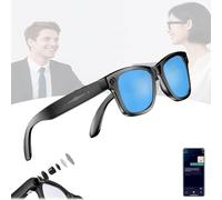 Cyanvue Ai Smart Glasses - 8mp Camera Glasses with Music & Call Features, Waterproof Smart Glasses for Men Women with Camera (Blue)