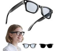 Cyanvue Ai Smart Glasses, AI smart glasses with camera, 8MP Camera Glasses, Bluetooth Glasses With 144 Translation, Suitable For Outdoor And Indoor With Music & Call Features (Transparent)