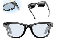Cyanvue AI Smart Glasses,Smart Glasses With Camera,8mp Camera Glasses With Music & Call Features,Anti-Shake Smart Sunglasses,Bluetooth 5.4 Connection And High-Speed Transmission (Transparent)