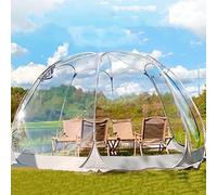 CYANX Tenda trasparente per esterni, Bubble House Camp Star, 4-6 persone, cupola igluo, giardino, terrazza, tettoia, riparo, caldo giardino d'inverno