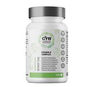 CYB Vitamina B Complex Complesso Vitaminico B Alto Dosaggio 180 Compresse Acido