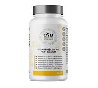 CYB Vitamina D Integratore Vitamine D3 K2 2000 UI 50µg Vitamina K2 80µg Calcio