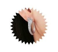 Cybche Orecchini punk serpente vintage orecchini a cerchio serpente oro serpente orecchini a perno cobra serpente orecchini a cerchio orecchini a cerchio animali serpente gioielli per le donne, Zinco