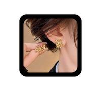 Cybche Orecchini vintage piccoli fuochi d'artificio oro Starburst orecchini minimalisti fuochi d'artificio gioielli per le donne, Zinco