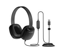 Cyber Acoustics ACM-6005 Nero Sovraurale Padiglione auricolare cuffia