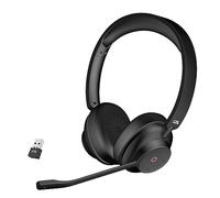 Cyber Acoustics Essential Wireless Headset (HS-1500BT) - Cuffie professionali, tecnologia ANC ed ENC per una qualità audio di alta qualità per chiamate e musica, comfort per tutto il giorno