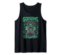 Cyber Gorgons Medusa Serpente Tempio Canotta