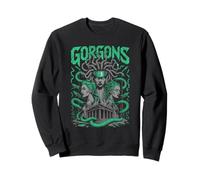 Cyber Gorgons Medusa Serpente Tempio Felpa