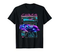 Cyber Racing League Futuristic Car Maglietta