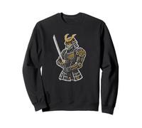 Cyber Samurai Mecha Tech Warrior Felpa