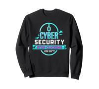Cyber Security Awareness Divertente IT PRO Stop Clic Citazione Felpa