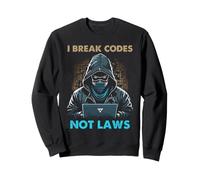 Cyber Security Code Breaker Etico Hacker Umorismo Felpa