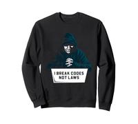 Cyber Security Code Breaker Etico Hacker Umorismo Felpa