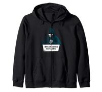 Cyber Security Code Breaker Etico Hacker Umorismo Felpa con Cappuccio