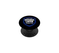 Cyber Security Cybersecurity Hacker etico Sicurezza IT PopSockets PopGrip Adesivo