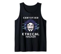 Cyber Security Ethical Hacker Analista IT Design Incappucciato Canotta