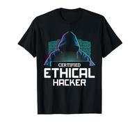 Cyber Security Ethical Hacker Analista IT Design Incappucciato Maglietta