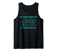 Cyber Security Hacker Cranio Etico Computer Privacy Umorismo Canotta