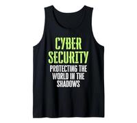 Cyber Security Hacker etico Proteggere Il Mondo in Ombra Canotta