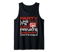 Cyber Security IT Tech Party come un professionista della sicurezza informatica Canotta