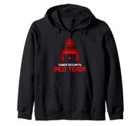 Cyber Security Red Team Analista Blocco Infosec Design Felpa con Cappuccio