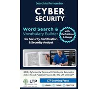 Cyber Security Word Search & Vocabulary Builder For Security Certification & Security Analyst: Study Companion & Gift for IT Professionals - 600+ Key ... & Active Recall Puzzles using the LTP Method