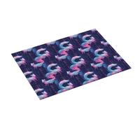 Cyber Style Tappetino scolapiatti con stampa volpe, super assorbente, in microfibra, grande tappetino scolapiatti per bancone della cucina, 45,7 x 61 cm, facile da pulire, decorazione per la casa