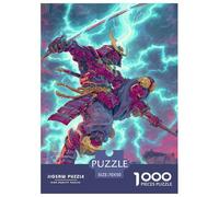 Cyber Swordsman（81) Puzzle 1000 Pezzi Relax - Ideale Per Meditazione E Mindfulness, Alta Definizione, Giochi Da Tavolo - 70x50cm/1000pcs