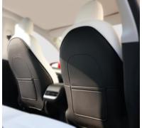 CYBERBEANS 2 pezzi per Tesla Model 3/Y Juniper/Highland Leather Seat Back Kick Protector Accessori 2025 2026, tappetini per bambini copertura impermeabile per proteggere gli animali domestici