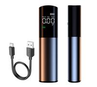 CyberBunny Etilometro Portatile Certificato, Etilometro Professionale con Display Digitale LCD, Chip ad Alta Sensibilità, Ricaricabile con Cavo USB-C, Alcool Test Portatile per Uso Domestico e Feste