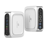 CyberGeek Linux Mini PC preinstallato, Core i9-11900H di 11a generazione (8C/16T, fino a 4,9 GHz), piccoli computer da gioco con SSD PCIe da 64 GB DDR4 da 1 TB, triplo display 4K (DP/HD/Type-C), 6