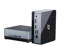 CyberGeek Nano A1 Mini PC Computer Win 11 Pro, N100 Mini Computer da 16GB RAM 1TB PCIe SSD, Micro computer per computer compatibili con 4K Dual Display/USB3.0/WiFi 6/BT5.2/RJ45/VESA
