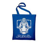 Cybermen Borsa In Tela You Will Be Upgraded Borsa Stoffa Doctor Who Dalek