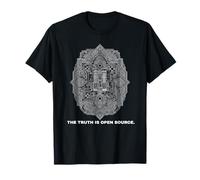 Cybernetic Archive Blueprint - The Truth IS Open Source Maglietta