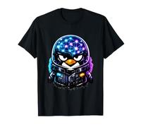 Cybernetic Tux Divertente Linux Cervello Open Source Maglietta