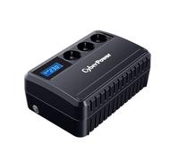 CyberPower BU650EU Line-Interactive UPS 650VA/360W LCD, AVR, USB, uscita (3) Schuko