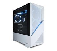 CyberpowerPC Luxe Gaming PC - AMD Ryzen 7 9800X3D, Nvidia RTX 5080, 32GB RAM, 2TB NVMe SSD, 850W PSU, Windows 11, Liquid Cooling, Amethyst 360M Airflow White