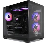CyberpowerPC Luxe PC Gaming - Intel Core i9-12900KF, Nvidia RTX 5070 12GB, 32GB RAM, 1TB NVMe SSD, 750W 80+ PSU, Wi-Fi, RGB Raffreddatore per CPU a liquido, Windows 11, Ark RGB